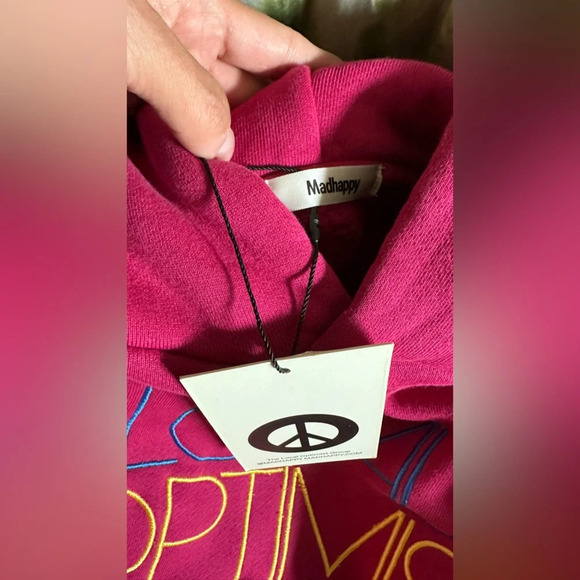 NWT Madhappy LORA Limited Edition Heritage Hoodie Local Optimist XS - Picture 7 of 9
